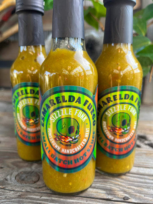 Esmeralda Fuego – Vibrant Green Hot Sauce - Now Shipping